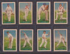 Trade cards, Cricket, Australia Hoadley Test Cricketers M size (set 36 cards), including Donald