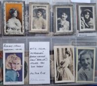 Cigarette cards, Approx 300 cards in modern album, mainly odds a few part sets, including overseas