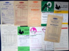 Horse Racing / Railways, Newbury Races, a collection of 32 Western Region Rail Excursion Flyers,