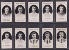 Cigarette cards, Taddy, Prominent Footballers (With Footnote, 1908), 23 different cards, Clapton
