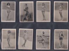 Cigarette cards, Brinde de F.T.U., Luanda, 1931, Spanish Language issue, 'Grande Concurso De Belesas