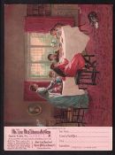 Cigarette card, USA, The Wilson & McCalley Tobacco Co, Art Gems, cabinet size premium issue card