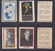Trade stickers, Football, Panini Munchen 74 World Cup, approx. 245 stickers, all with original