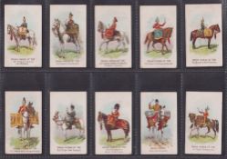 Cigarette cards, Wills Scissors, Drum Horses (Horizontal Backs) (set 32 cards) (gen gd/vg)