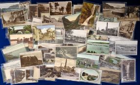 Postcards, Ireland, a mixed Ireland collection (North & South), of over 100 cards, with RPs of