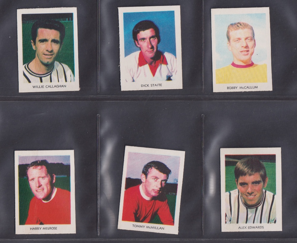 Trade cards, Football, A&BC Gum, 1966 Footballers pairs Scottish, 42 cards numbered 1 to 42 - Image 5 of 6