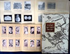 Cigarette cards, Israel, The Palestine Cigarette Company, three albums with laid down cards,