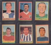Trade cards, Football, A&BC Gum, 1964 Footballers Quiz Pink backs, 1st Series (set 58 cards) (