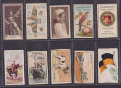 Trade cards, Edmonson, a collection of 25 type cards including some variations, series include