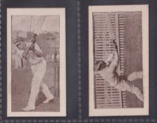 Trade cards, Cricket, Allen (Australia) Donald Bradman's Test Records, (series 1 Steam Roller back),