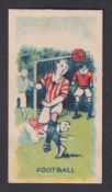 Trade card, Barratt's, Sports, 'Football', type card (gd) (1)