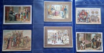 Trade cards, Advertising card selection, approx 115 cards, nearly all French language issues with