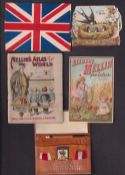 Trade cards, Mellin's Foods, selection of 8 items inc. Mellin's Atlas of the World, fold-out