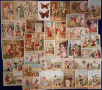 Trade cards, France, a collection of approx. 400 early cards, various issuers & subjects inc.