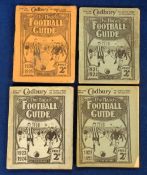 Football annuals, 'The Handy Football Guide', 4 editions, 1921/22, 1922/23, 1923/24 & 1924/25,