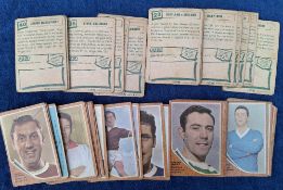 Trade cards, Football, A&BC Gum, Scottish 1964 (Quiz Green back 1-81) (57/81 including both