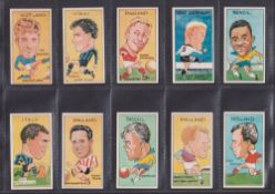 Trade cards, Football, Reddish Maid International Footballers of Today (set 25 cards) includes