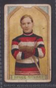 Cigarette card, Imperial Tobacco Co Hockey Players C55 type card number 15 Bruce Stuart Ottawa 62.