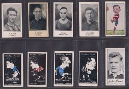Trade cards, Barratt's, a collection of 43 Football type cards, all different from various series