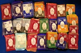 Tobacco Felts, USA, ATC, College Athlete Pennant Seal & Banner, 'P' size, 152 different showing