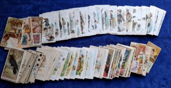 Cigarette cards, USA, Mixture, over 80 cards from several series including Duke Terrors of