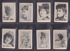 Cigarette cards, Spain, Tobacos de Filipinas, 51 cards from 3 series, Serie A, Actresses (17), Serie
