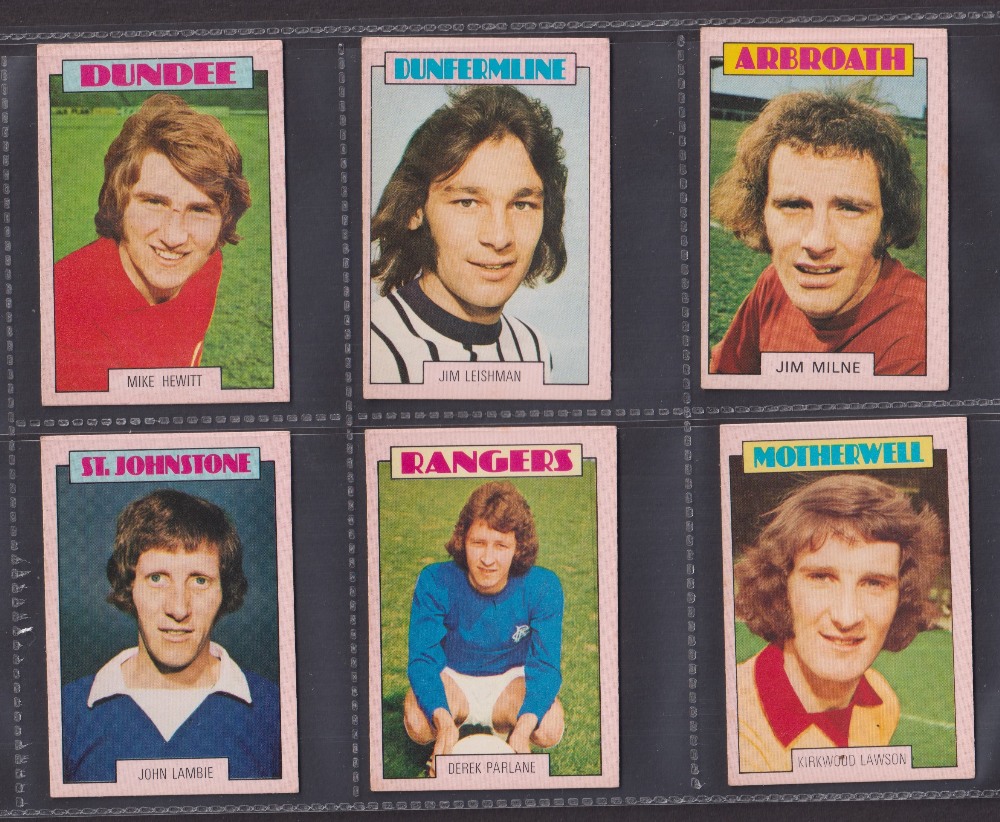 Trade cards, Football, A&BC Gum, Scottish, 1973 (Red backs) 67 cards (32 cards numbered 1-90 & 35 - Image 5 of 12