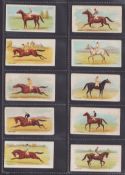 Cigarette cards, BAT Melbourne Cup Winners (horse racing) (set 45 cards) (a few with slight