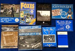 Leicester City F.C., a collection of ten books and publications including the Leicester Mercury