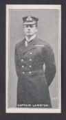 Cigarette card, John Sinclair, North Country Celebrities, type card, Captain Lambton (ex) (1)