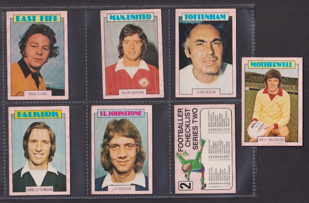 Trade cards, Football, A&BC Gum, Scottish, 1973 (Red backs) 67 cards (32 cards numbered 1-90 & 35 - Image 12 of 12
