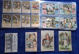 Trade cards, Advertising card selection, 88 cards all English language (mainly USA) with printed