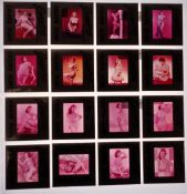 Glamour photography, a third selection of 43, vintage, Esquire colour transparencies each one