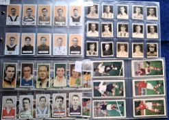 Trade & Cigarette cards, Football, approx. 180 cards, including BAT Famous Footballers (44 from