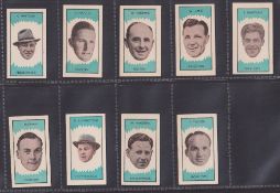 Trade cards, Football, Clevedon Confectionery Football Club Managers, 9 cards numbers 4, 9, 13,