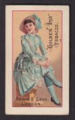 Cigarette card, Adkin & Sons, Beauties 'PAC' (Golden Iris), type card, ref H2, picture no 2 (gd) (