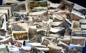 Postcards, a collection of approx. 310 cards of scenic views and villages along the River Tamar (