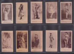 Cigarette cards, USA, National Cigarette & Tobacco Works, Photographic Cards, Actresses,
