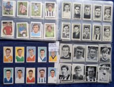 Trade cards, Football, 9 sets, A & BC Gum Footballers Crinkle Edges (36 cards), Kellogg's