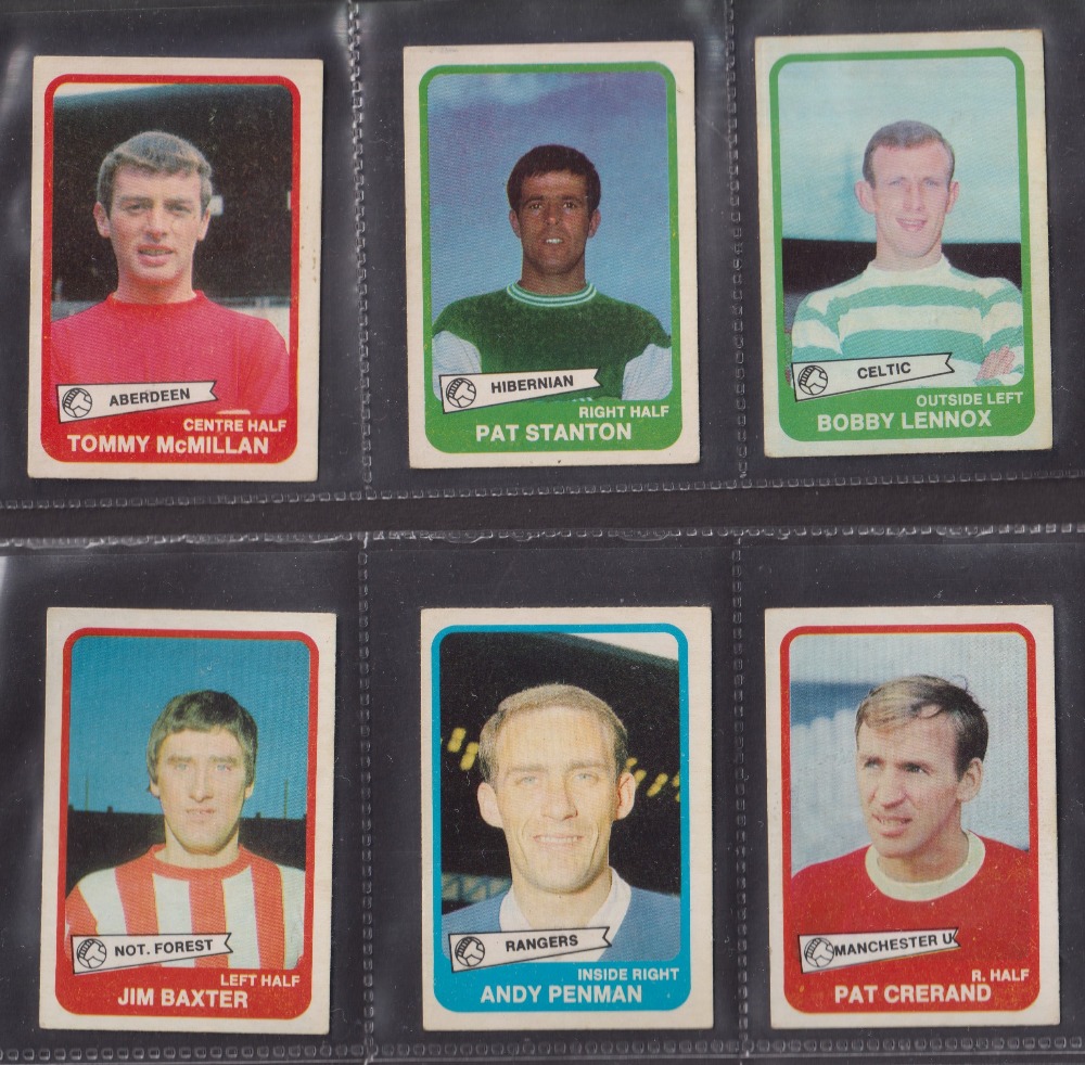 Trade cards, Football, A&BC Gum, Scottish, 1968 (Yellow backs) (set 45 cards) including Alex - Image 3 of 16
