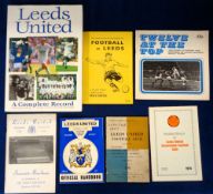 Leeds Utd, a collection of seven publications, 'Let's Talk About Leeds United' from the Football