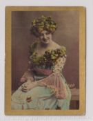 Cigarette card, T. E. Yeomans, Beauties, 'M' size, ref H284 card no 11 (gd)