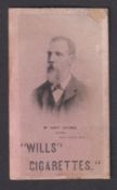 Cigarette card, Wills, South African Personalities, Collotype, typeset back, type card, Mr Harry