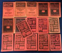 Football handbooks, The Lancashire Daily Post Football Handbook, 16 editions for 1914/15, 1921/22,