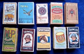 Cigarette Packets, 35 Packets with Hulls & original Sliders (slight duplication), many different