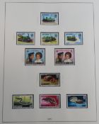 Stamps, GB Jersey mint collection housed in a hingeless Lindner album, together with a collection of