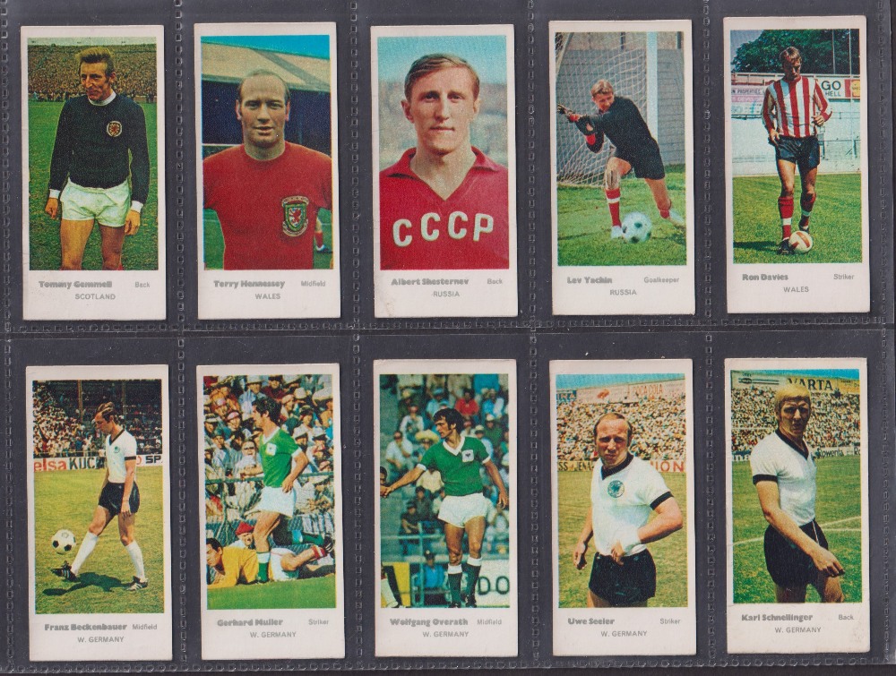 Trade cards, Lyons Maid, International Footballers (set, 40 cards) includes Pele, Best, Charlton etc - Image 7 of 8