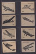 Trade cards Barratt, Aircraft 1941 Varnished version, (set 30 cards) ('Flying Fortress' card written