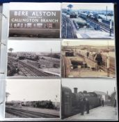 Photographs, Rail, a collection of approx. 800 post war photographs in 2 modern albums, mainly of