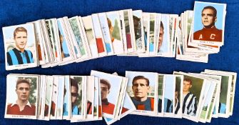 Trade cards, Football, approx. 150 cards L/XL sized Italian Footballers. Unbranded issuer,